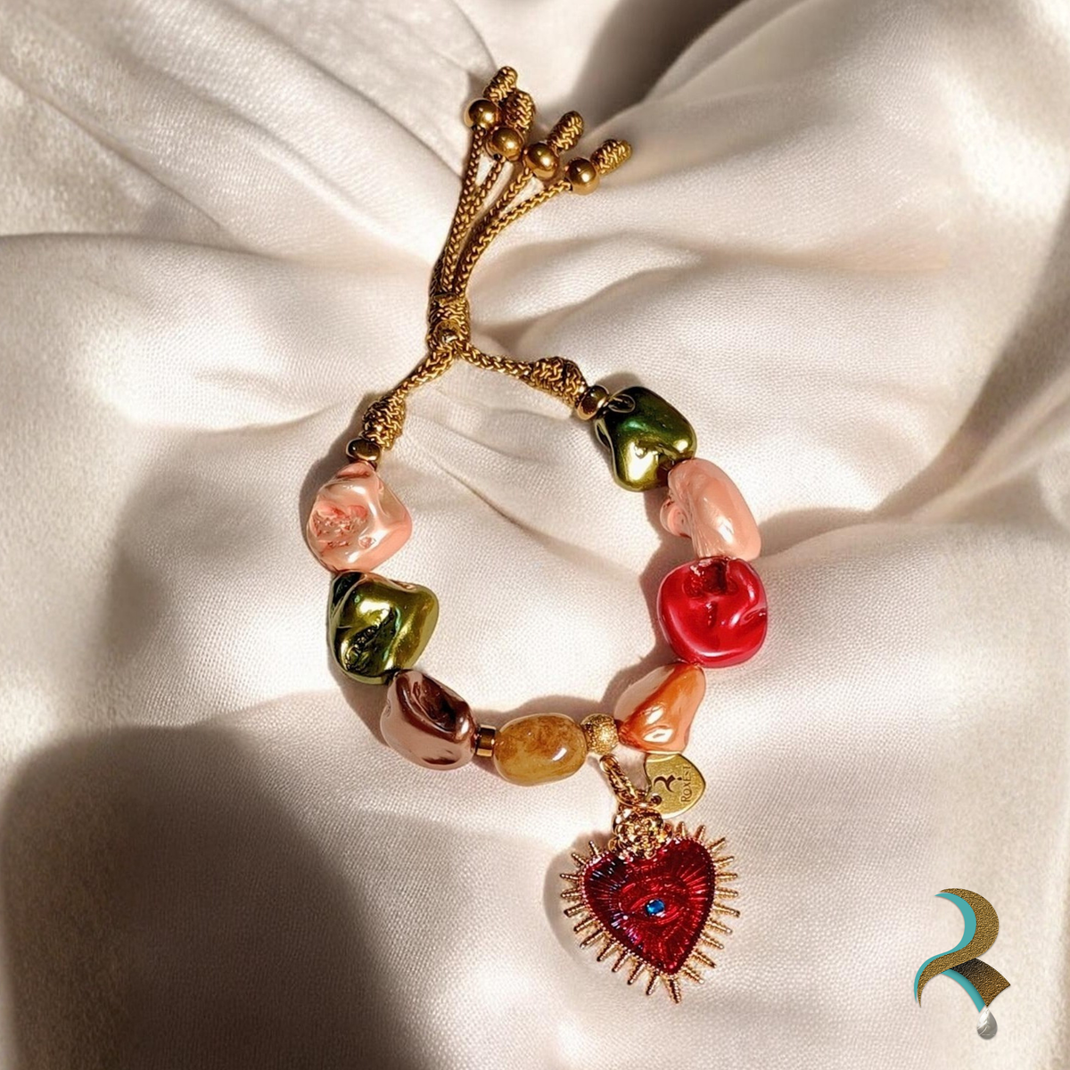 Brazalete Corazón de Fuego